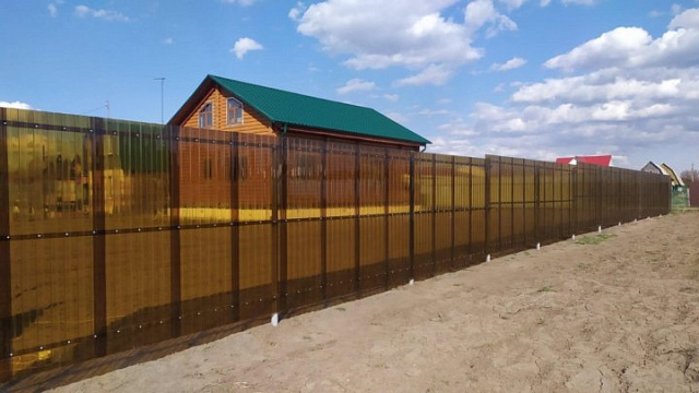 Прозрачный профлист, 3м, толщина 1мм